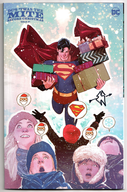 Dcs Twas The Mite Before Christmas #1 (One Shot) B Mitch Gerads Variant SIGNED Ethan Sacks (12/12/2023) Dc