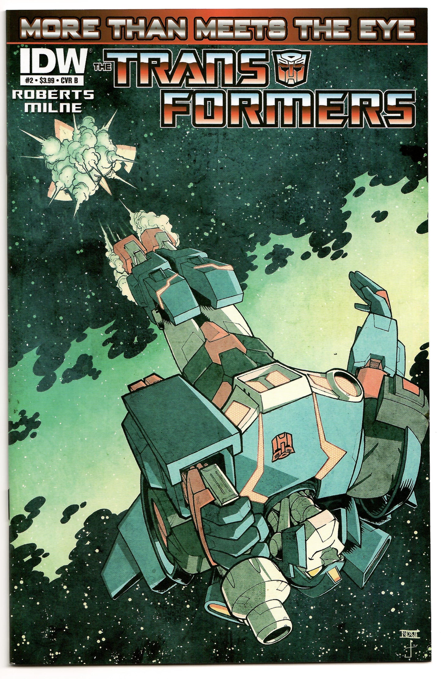 Transformers More Than Meets The Eye #2 B IDW 2012 Nick Roche Variant