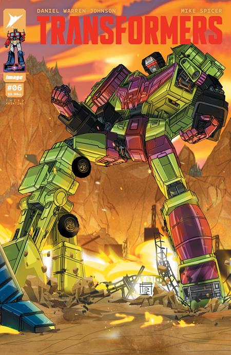 Transformers #6 3rd Print Gerald Parel Variant (10/09/2024) Image