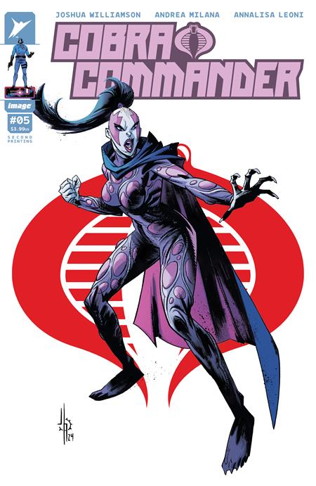 Cobra Commander #5 (Of 5) 2nd Print Jason Howard Variant (10/30/2024) Image