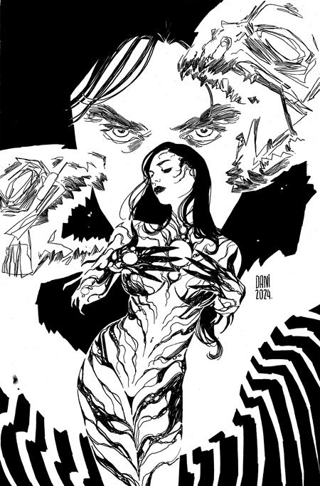 Witchblade #12 (2024) E 1:25 Dani BW Virgin Variant (07/16/2025) Image