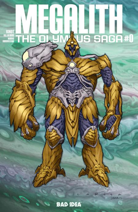Olympus Saga Megalith #0 (Of 4) A1 Cover Set Of 6 1:20 1:50 (07/15/2026) Bad Idea - Golden Apple Comics