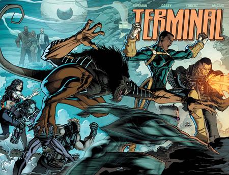 Terminal #1 M Andy Kubert Connecting Wraparound Chromium Foil (07/22/2026) Image - Golden Apple Comics