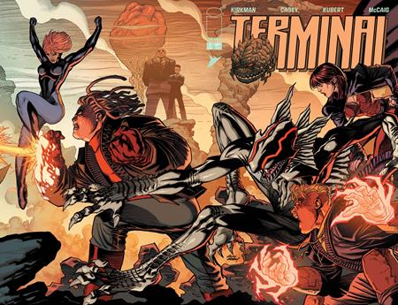 Terminal #1 N Andy Kubert Connecting Wraparound Chromium Foil (07/22/2026) Image - Golden Apple Comics