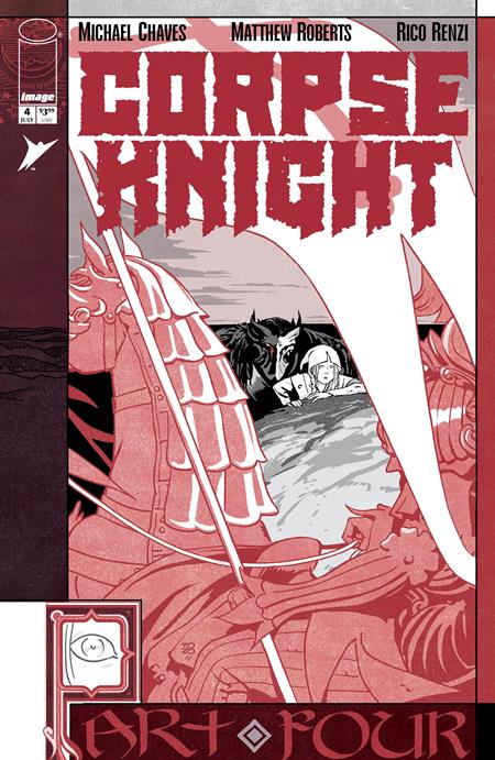 Corpse Knight #4 (Of 6) A1 Cover Set Of 5 1:10 1:25 1:50 (07/22/2026) Image - Golden Apple Comics