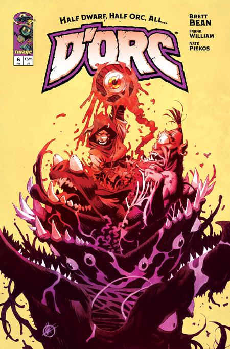 Dorc #6 A1 Cover Set Of 4 1:25 1:50 (07/15/2026) Image - Golden Apple Comics