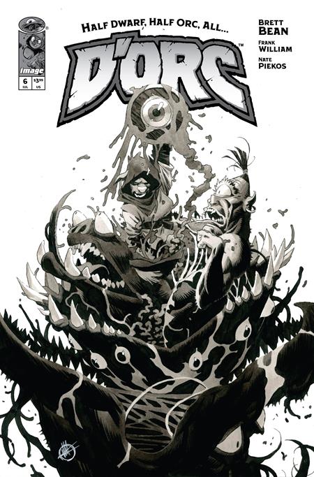 Dorc #6 A1 Cover Set Of 4 1:25 1:50 (07/15/2026) Image - Golden Apple Comics