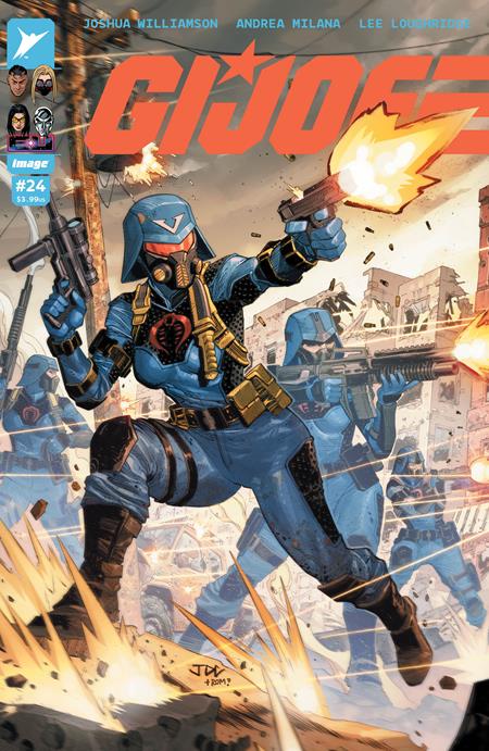 Gi Joe #24 A1 Cover Set Of 5 1:25 1:50 Variant (07/15/2026) Image - Golden Apple Comics