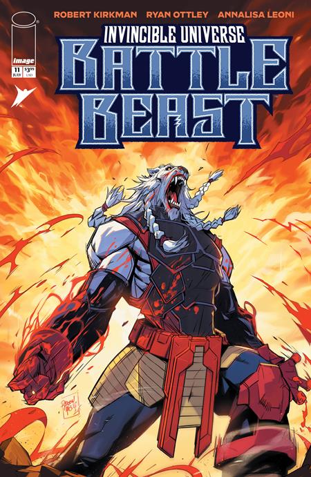 Invincible Universe Battle Beast #11 A1 Cover Set Of 6 1:10 1:25 1:50 1:100 (07/15/2026) Image - Golden Apple Comics