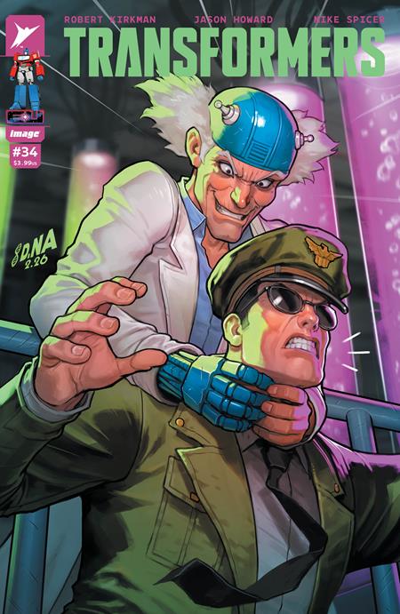 Transformers #34 A1 Cover Set Of 5 1:25 1:50 (07/08/2026) Image - Golden Apple Comics