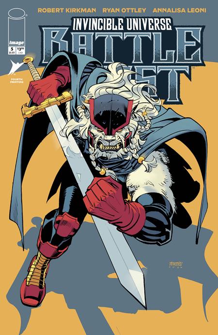Invincible Universe Battle Beast #5 4th Print Leonardo Romero Variant (07/15/2026) Image