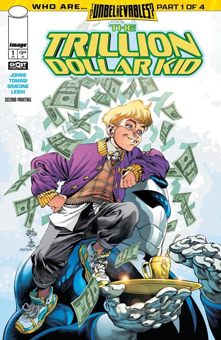 Trillion Dollar Kid #1 (Of 2) 2nd Print Ivan Reis (06/17/2026) Image