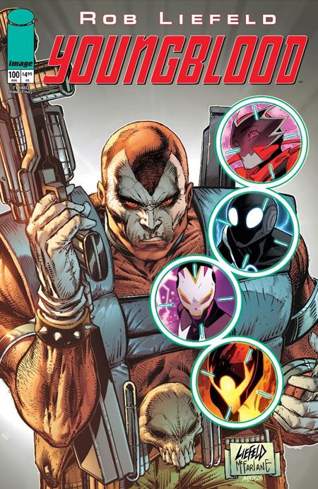 Youngblood #100 3rd Print B Rob Liefeld New Mutants 87 Homage Massive Verse (08/05/2026) Image