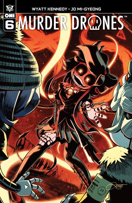 Murder Drones #6 (Of 6) A1 Cover Set Of 4 1:10 1:20 (07/29/2026) Oni - Golden Apple Comics