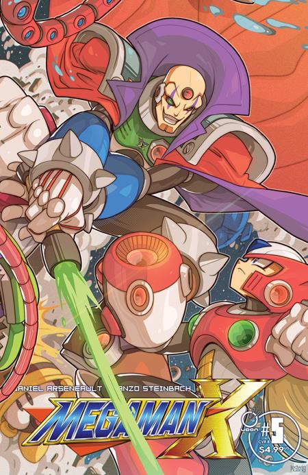 Mega Man X #5 (Of 5) B Edwin Huang Variant (07/29/2026) Udon