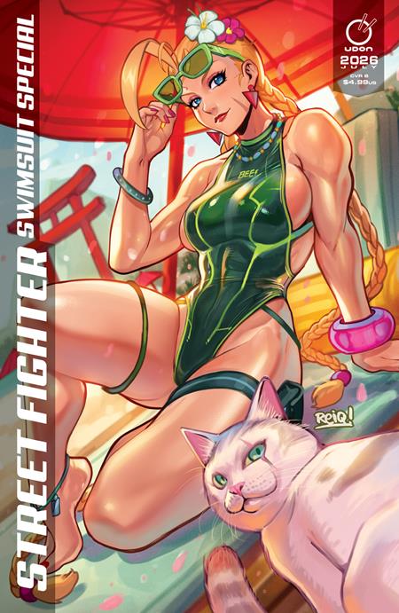 2026 Street Fighter Swimsuit Special #1 (One Shot) B Reiq Cat Variant (07/22/2026) Udon - Golden Apple Comics