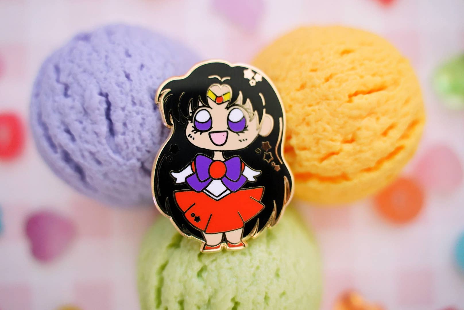 Sailor Moon: Sailor Mars Enamel Pin - Golden Apple Comics