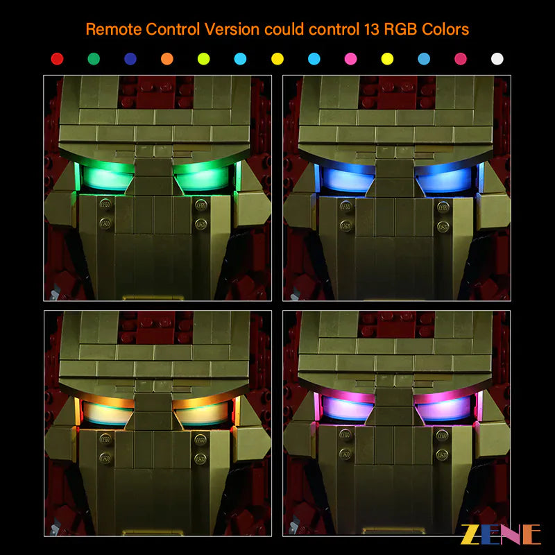 LEGO Iron Men Helmet #76165 Light Kit