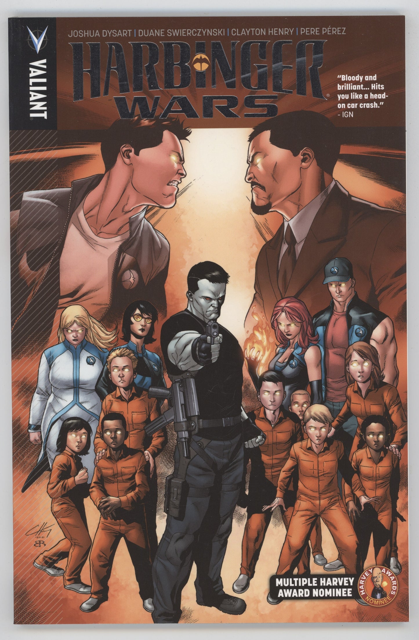 Harbinger Wars TPB Valiant 2013 VF NM Clayton Crain Joshua Dysart