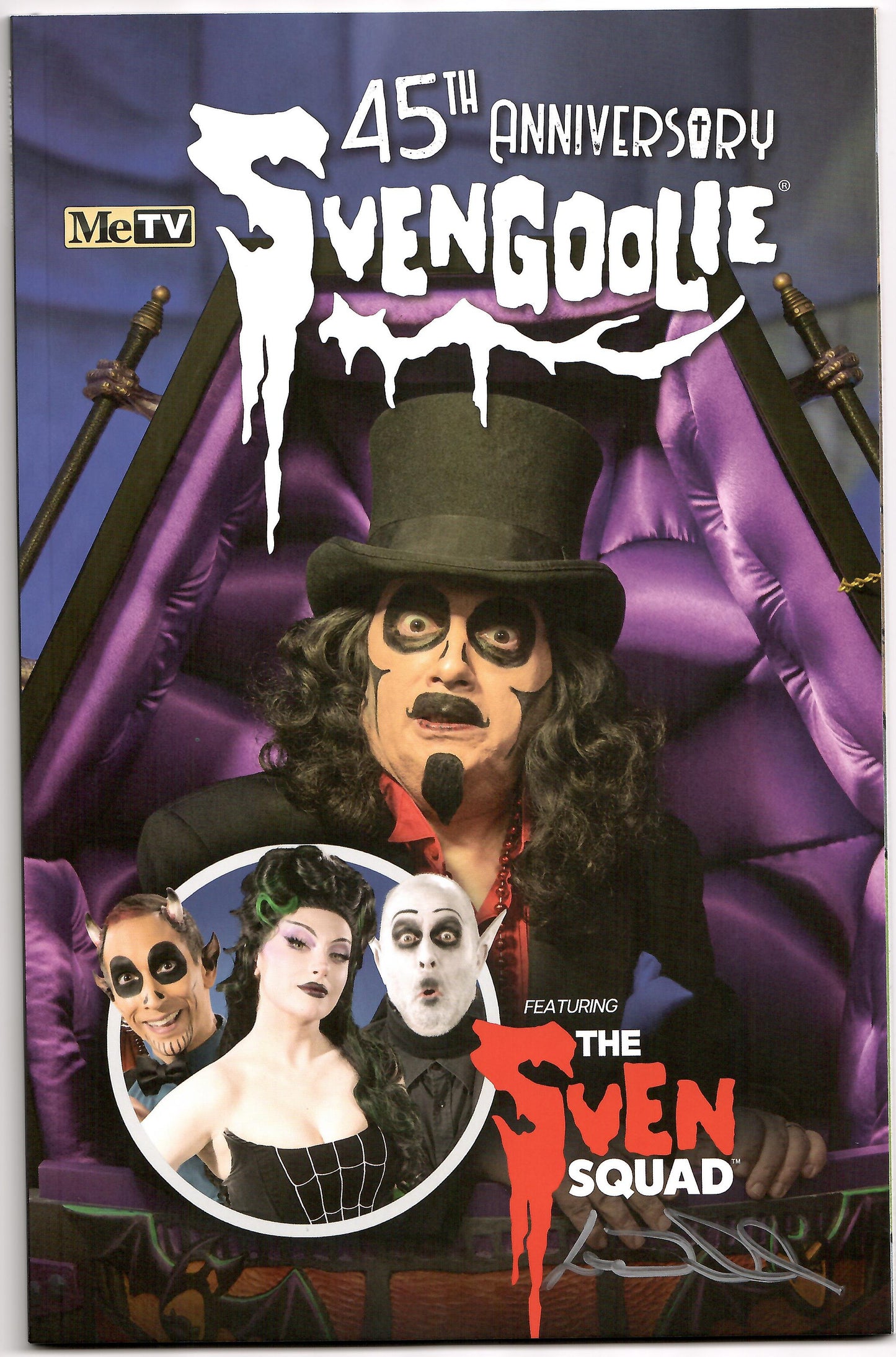 Svengoolie 45Th Anniv Boo Nanza C 1:10 Photo SIGNED Dan Didio (10/02/2024) Gemstone