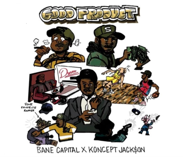 Bane Capital & Koncept Jack$On - Good Product - CD