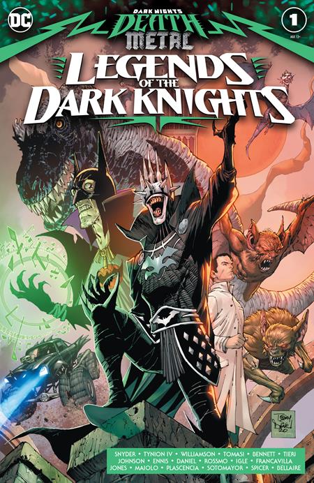 Dark Nights Death Metal Legends Of Dark Knights #1 A DC NM+ 9.6 Tony Daniel Scott Snyder - Golden Apple Comics