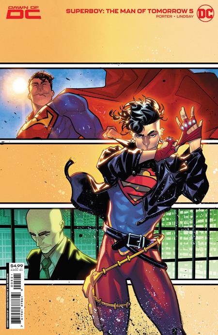 Superboy The Man Of Tomorrow #5 (Of 6) B Adrian Gutierrez Card Stock Variant (08/15/2023) Dc