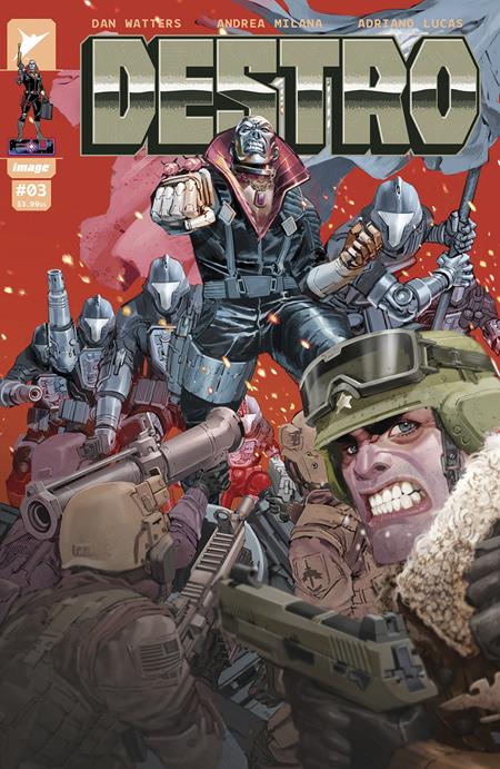 Destro #3 Cover Set of 5 GI Joe (08/21/2024) Image