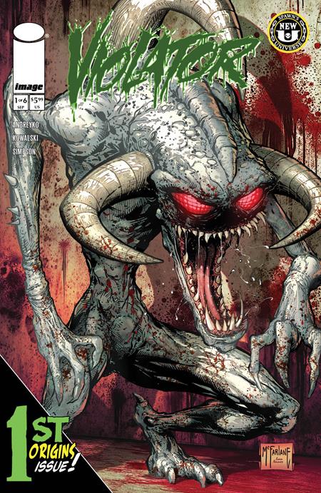 Spawn Violator Origin #1 (Of 6) C Todd Mcfarlane Variant SIGNED Marc Andreyko (09/18/2024) Image