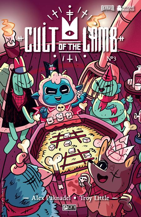 Cult Of The Lamb #3 (Of 4) A1 Cover Set Of 6 1:30 (08/14/2024) Oni