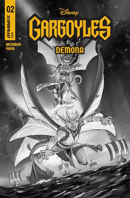 Gargoyles Demona #2 G 1:10 Frank Paur Line (07/30/2025) Dynamite