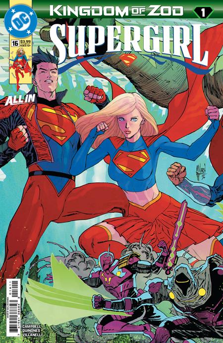 Supergirl #16 A Guillem March Connecting (Kingdom Of Zod) (08/12/2026) Dc