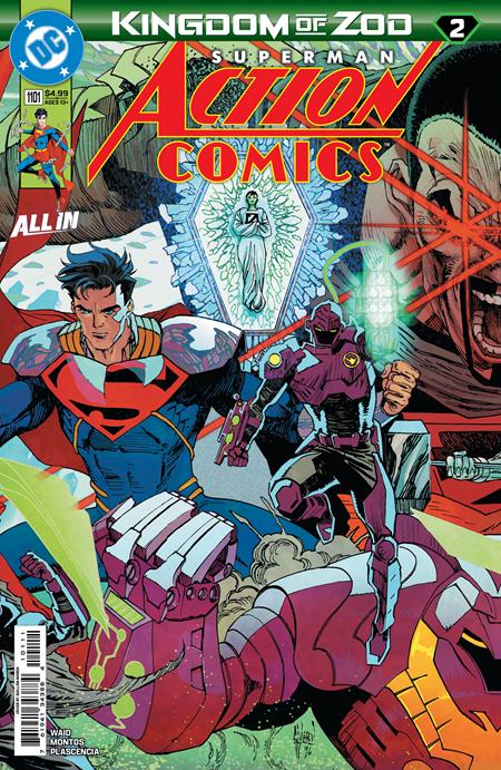 Superman Action Comics #1101 A Guillem March Connecting (Kingdom Of Zod) (08/12/2026) Dc
