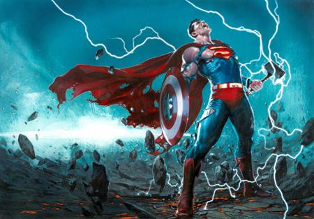 Avengers Jla #4 Facsimile E Gabriele Dell'Otto Wraparound Variant (08/26/2026) Dc