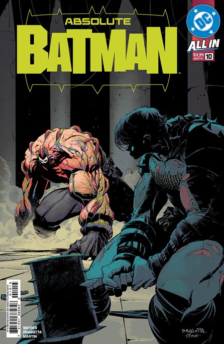 Absolute Batman #10 5th Print Nick Dragotta Variant (09/02/2026) Dc