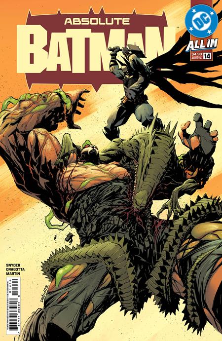 Absolute Batman #14 4th Print Nick Dragotta Variant (09/02/2026) Dc