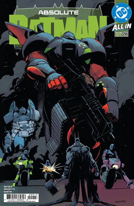 Absolute Batman #20 3rd Print A Nick Dragotta (09/02/2026) Dc