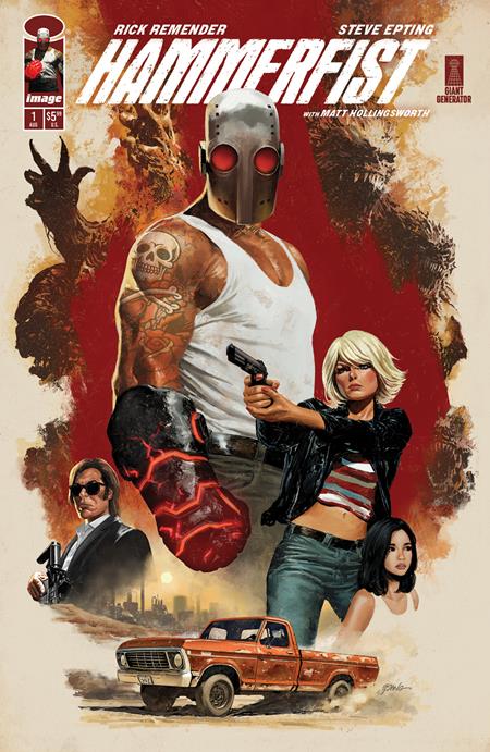 Hammerfist #1 A1 Cover Set Of 8 1:50 1:100 (08/26/2026) Image