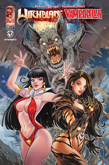 Witchblade Vampirella #1 (One Shot) A1 Cover Set Of 5 1:25 1:50 (08/26/2026) Image