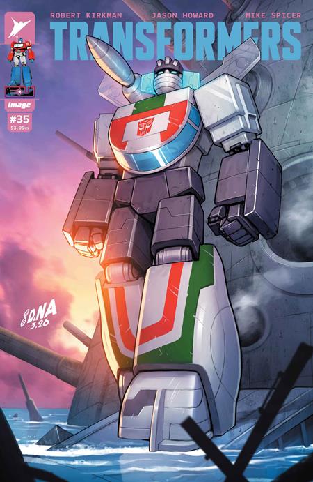 Transformers #35 A1 Cover Set Of 5 1:25 1:50 (08/12/2026) Image