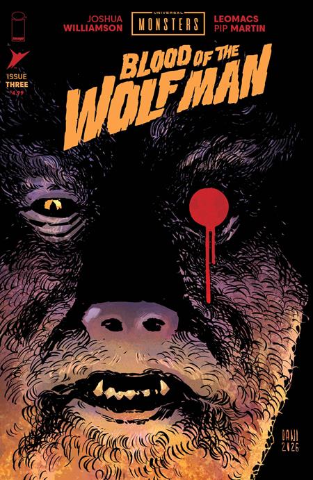 Universal Monsters Blood Of The Wolf Man #3 (Of 4) A1 Cover Set Of 6 1:10 1:25 1:50 1:75 (08/26/2026) Image