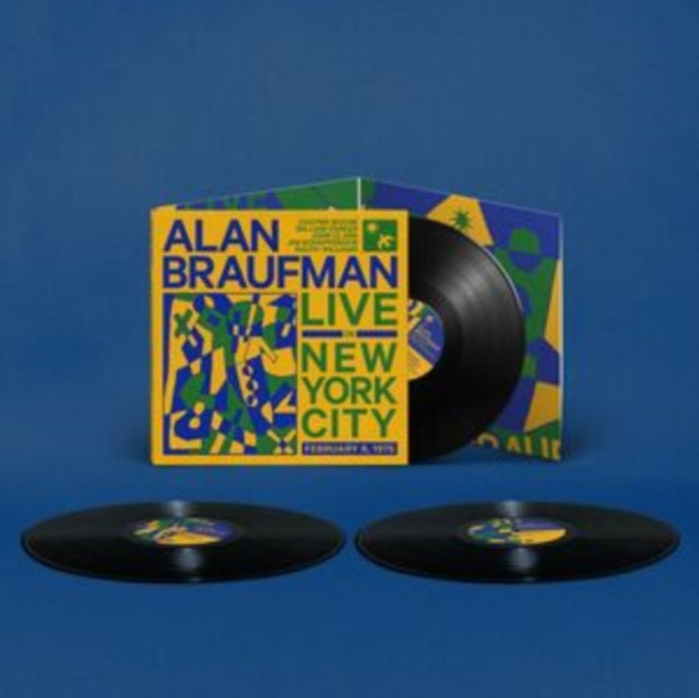 Alan Braufman - Live In New York City, February 8, 1975 (3LP/Blue Vinyl)