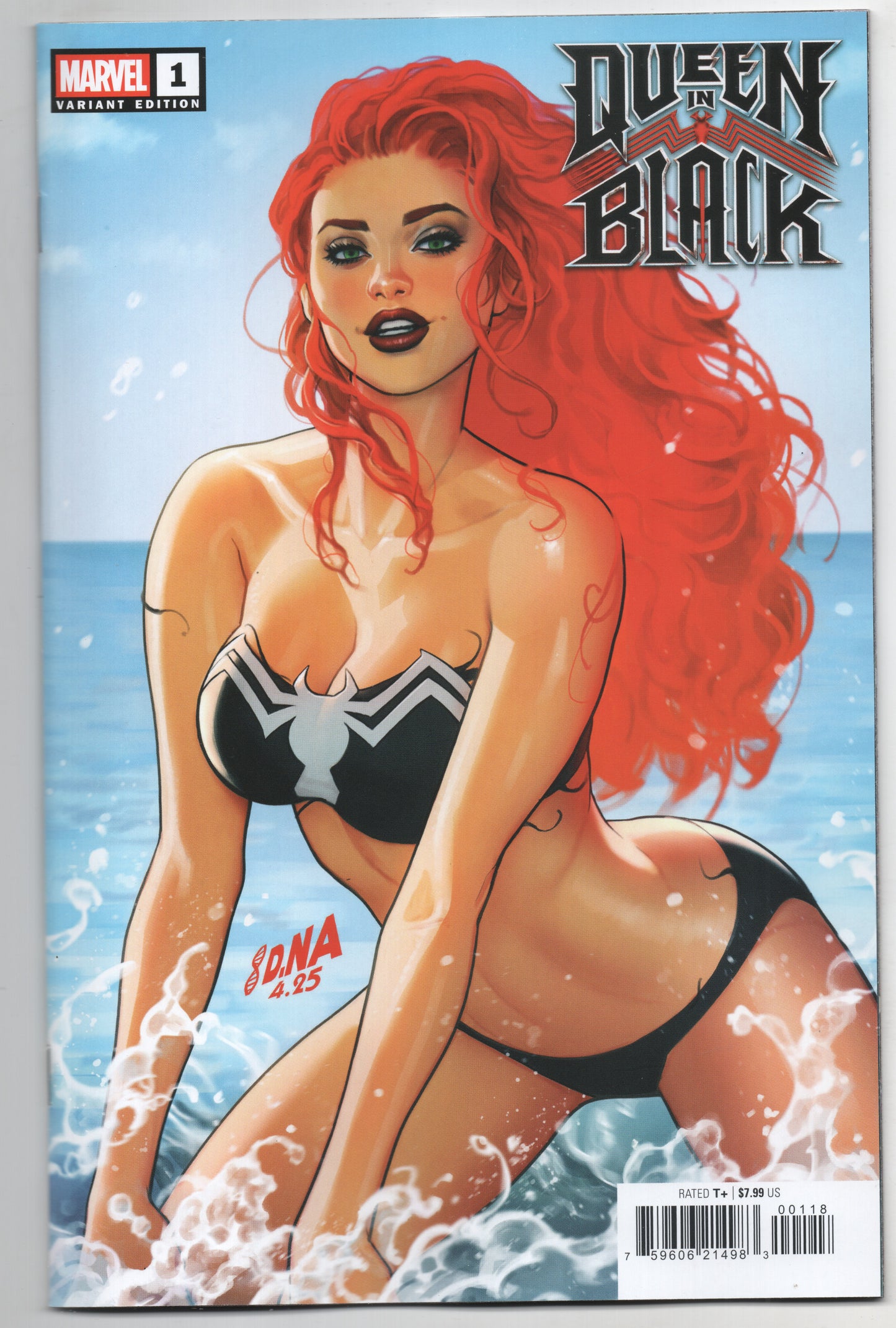 Queen In Black #1 V David Nakayama Mary Jane Snap Swimsuit Bikini Blind Bag Variant (07/29/2026) Marvel