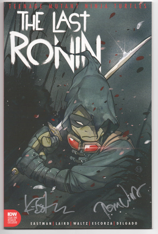 TMNT The Last Ronin #1 (Of 5) IDW 2020 Peach Momoko SIGNED Kevin Eastman Tom Waltz Teenage Mutant Ninja Turtles