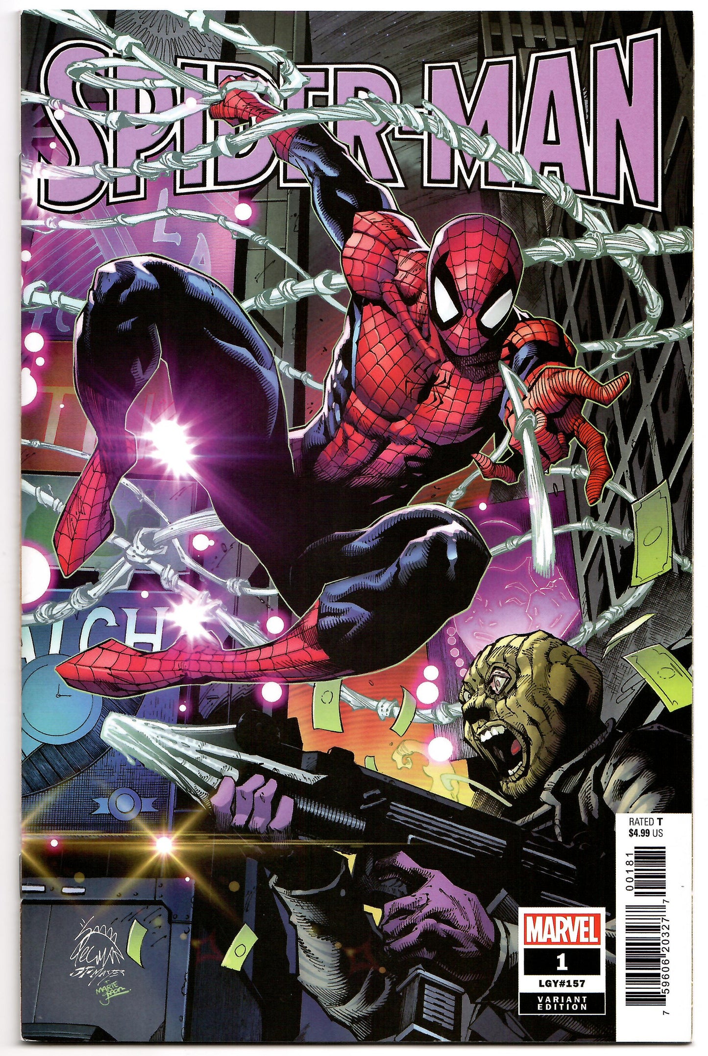 Spider-Man #1 1:25 Ryan Stegman Variant (10/05/2022) Marvel