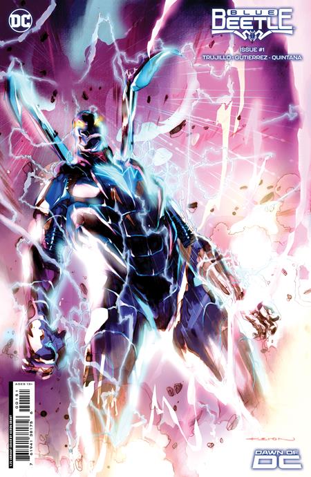 Blue Beetle #1 F 1:25 Emmanuel Valtierra Variant (09/05/2023) Dc