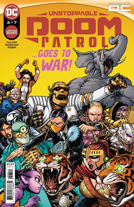 Unstoppable Doom Patrol #6 (Of 7) A Chris Burnham Dennis Culver (09/26/2023) Dc