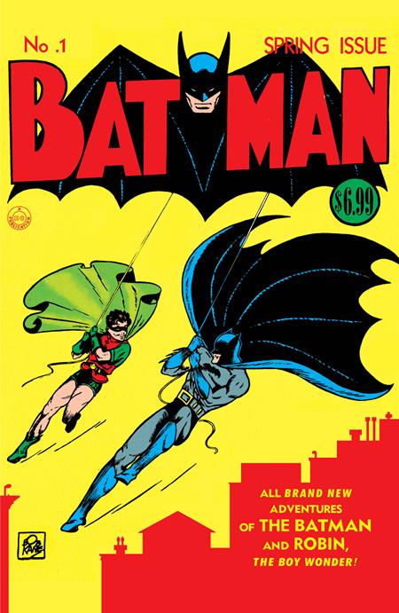 Batman #1 Facsimile Edition A Bob Kane & Jerry Robinson (09/12/2023) Dc