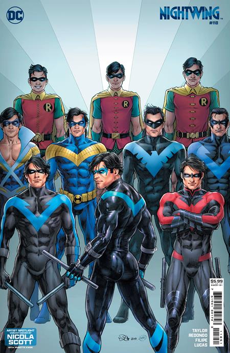 Nightwing #118 E Nicola Scott Artist Spotlight Variant (10/16/2024) Dc