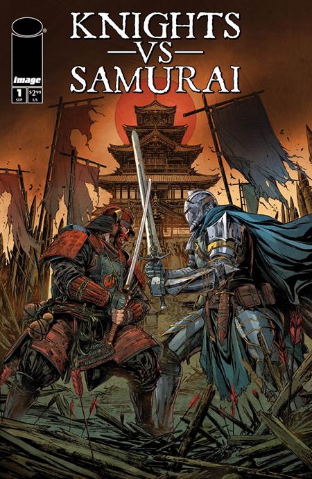 Knights Vs Samurai #1 A Raymond Gay SIGNED David Dastmalchian (09/25/2024) Image